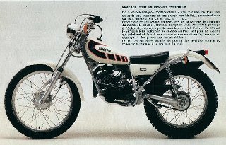 Photo publicitaire Yamaha (1978)
